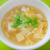 豆腐とえのき卵のスープ
